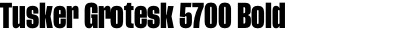 Tusker Grotesk 5700 Bold