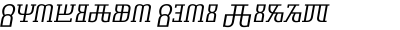Symbolum Semi Light Italic