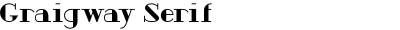 Graigway Serif