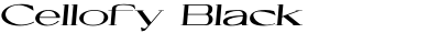 Cellofy Black Extra Expanded Italic