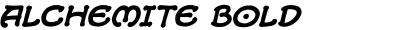 Alchemite Bold Italic