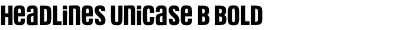 Headlines Unicase B Bold