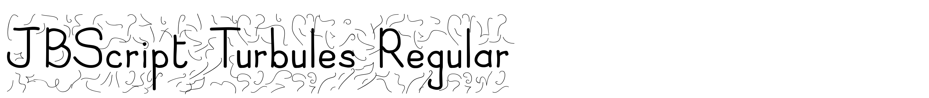 JBScript Turbules Regular