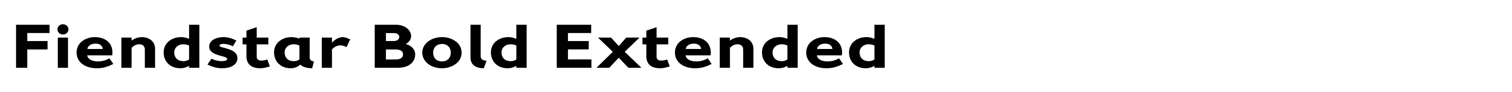 Fiendstar Bold Extended
