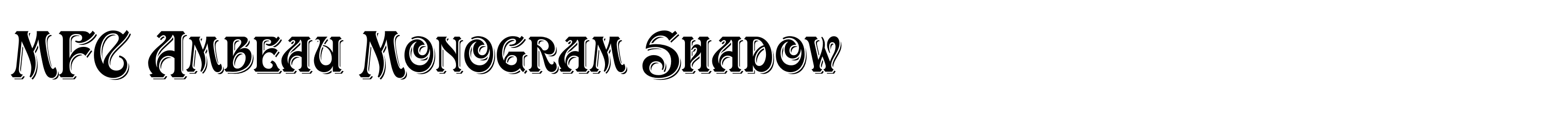 MFC Ambeau Monogram Shadow