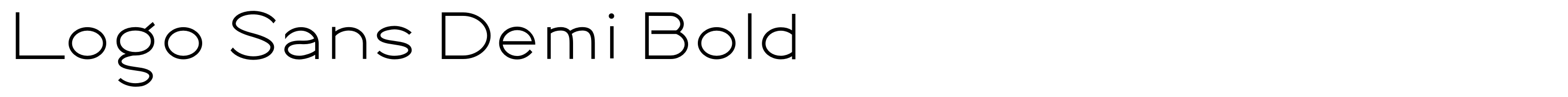 Logo Sans Demi Bold