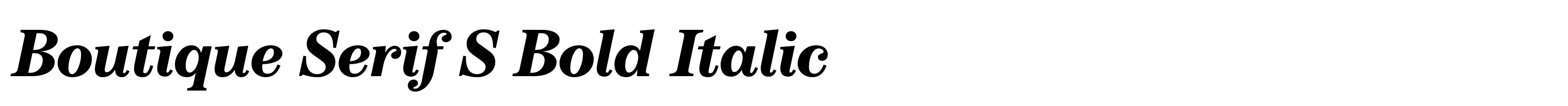 Boutique Serif S Bold Italic