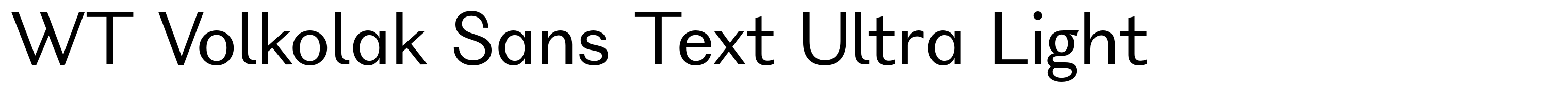 WT Volkolak Sans Text Ultra Light