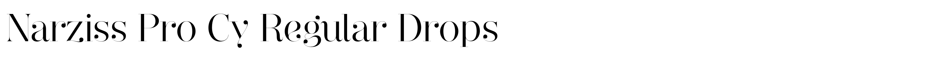 Narziss Pro Cy Regular Drops