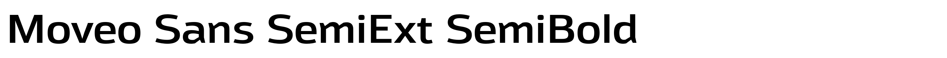 Moveo Sans SemiExt SemiBold