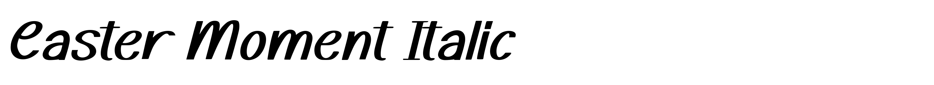 Easter Moment Italic