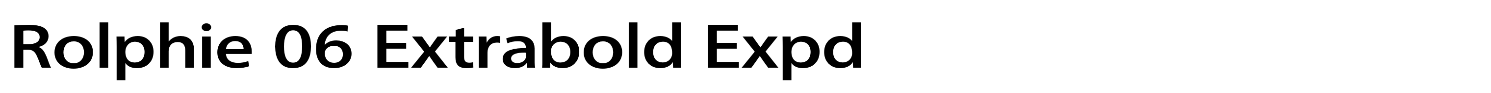 Rolphie 06 Extrabold Expd