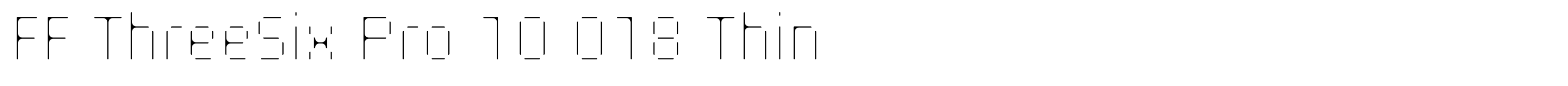 FF ThreeSix Pro 10 018 Thin