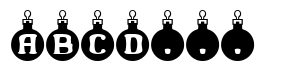 Merry Bauble Letters™