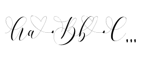 Refillia Calligraphy Swash 3