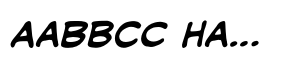 Silver Age UC BB Bold Italic