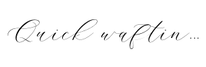 Adore Calligraphy