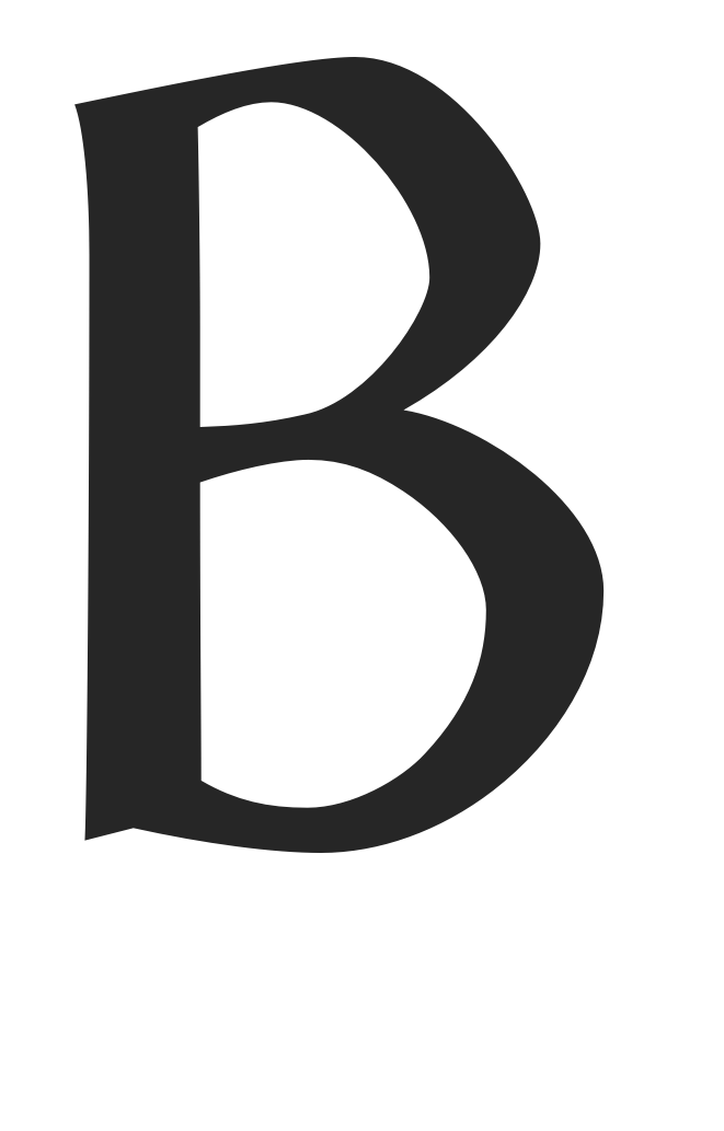 B