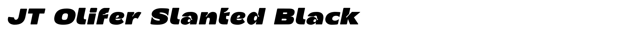 JT Olifer Slanted Black image