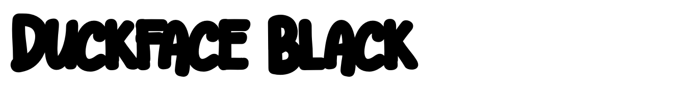 Duckface Black
