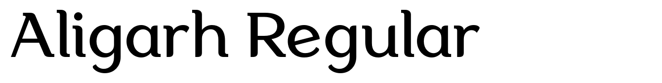 Aligarh Regular