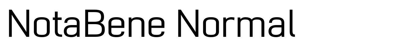 NotaBene Normal