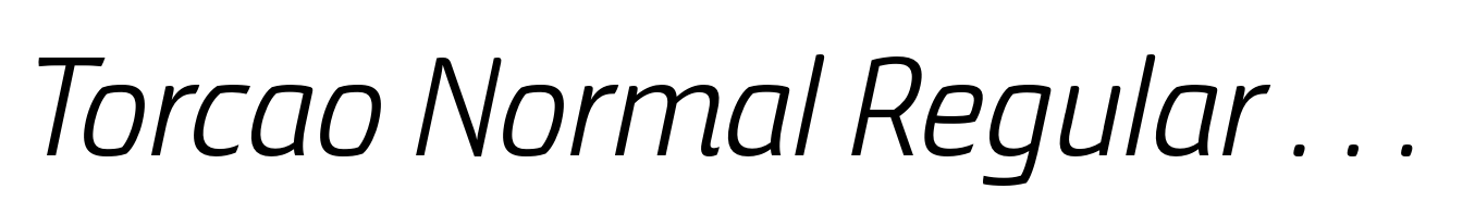 Torcao Normal Regular Italic