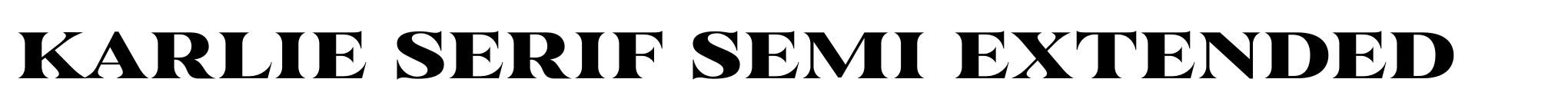 Karlie Serif Semi Extended image