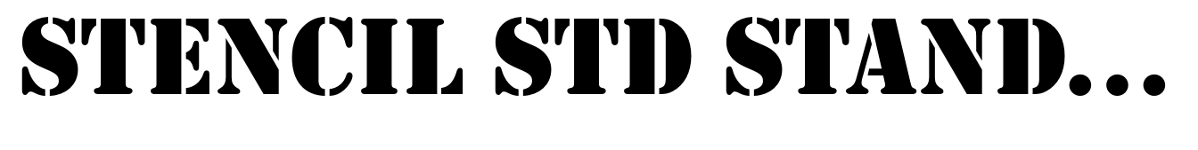 Stencil Std Standard (D)