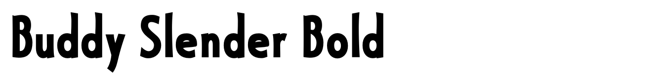 Buddy Slender Bold
