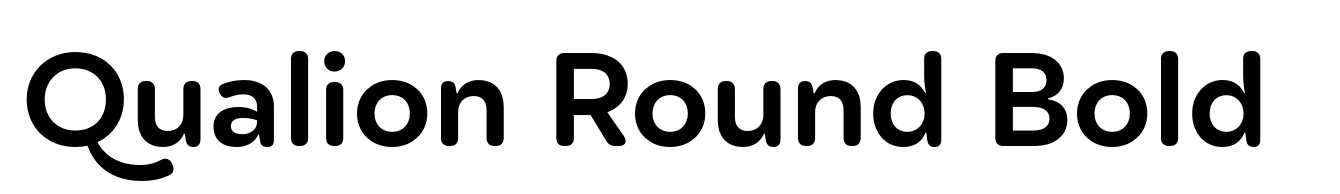 Qualion Round Bold
