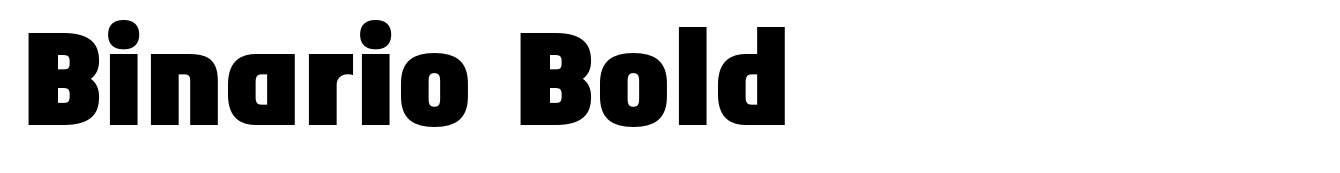 Binario Bold