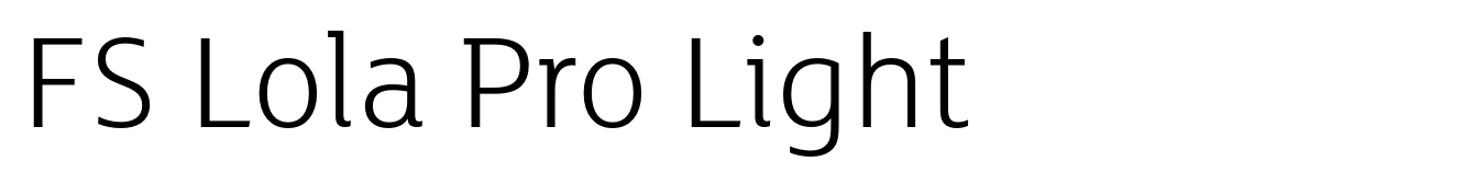 FS Lola Pro Light
