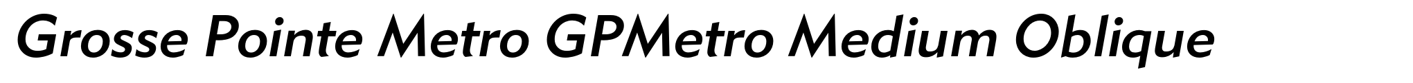 Grosse Pointe Metro GPMetro Medium Oblique image