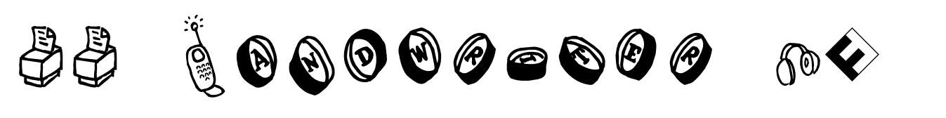 FF Handwriter Symbols