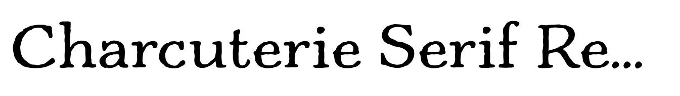 Charcuterie Serif Regular