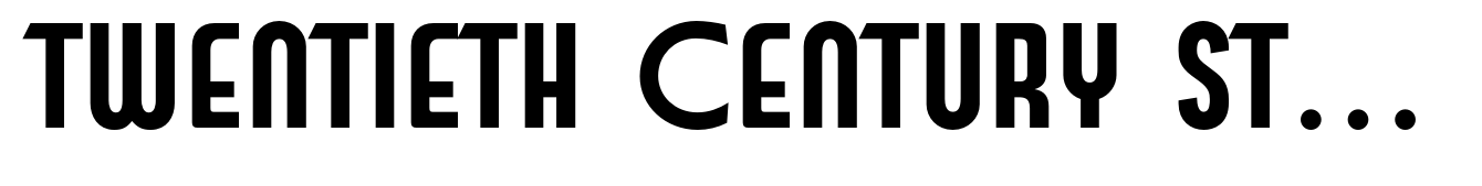 Twentieth Century Font | Webfont & Desktop | MyFonts