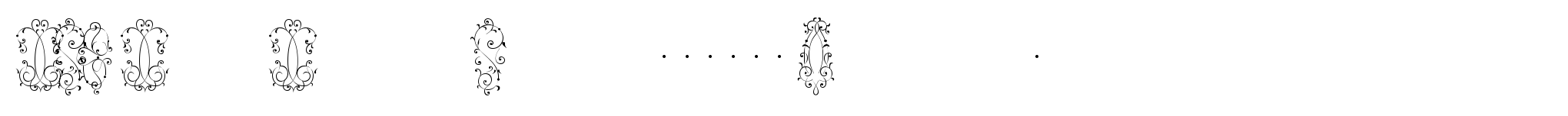 MFC Manoir Monogram Flourish (25000 Impressions) image