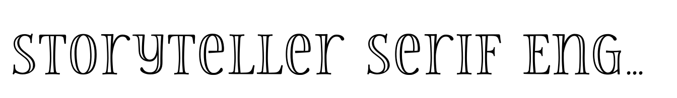 Storyteller Serif Engraved