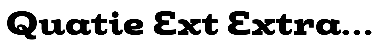 Quatie Ext ExtraBold