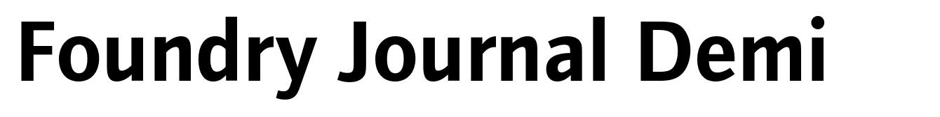 Foundry Journal Demi