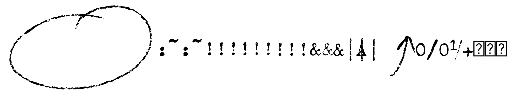 Office Typewriter Misprints SVG image