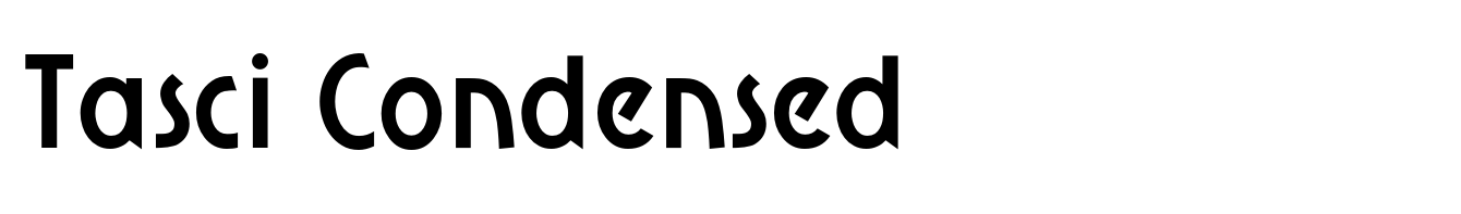 Tasci Condensed