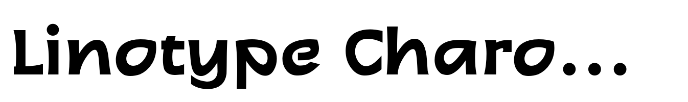 Linotype Charon Pro Bold