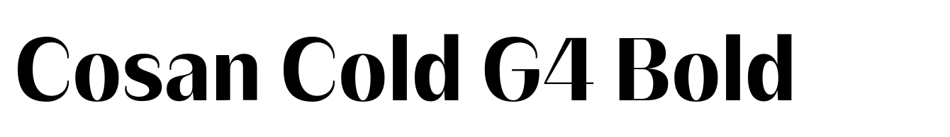 Cosan Cold G4 Bold