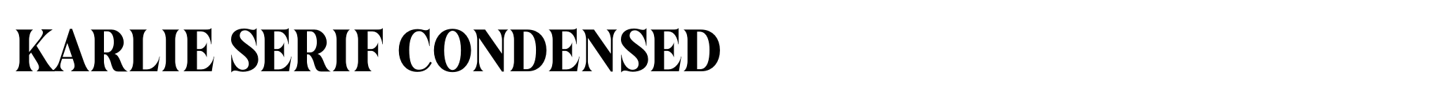 Karlie Serif Condensed image