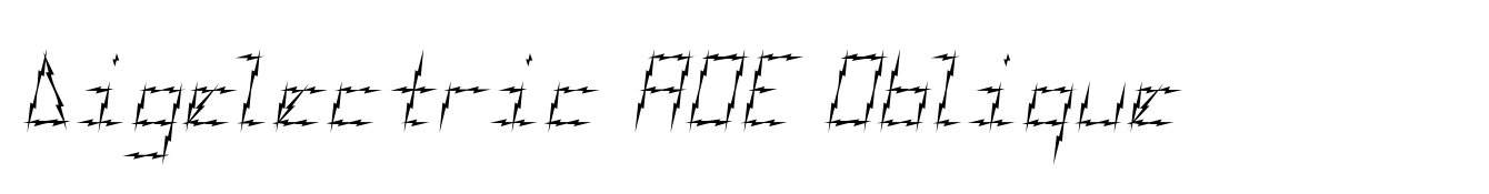 Digelectric AOE Oblique