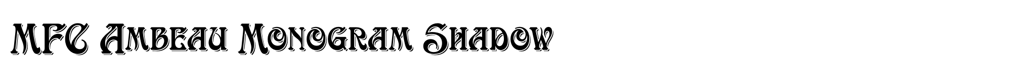 MFC Ambeau Monogram Shadow image