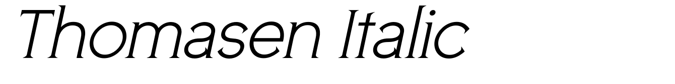 Thomasen Italic