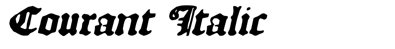 Courant Italic